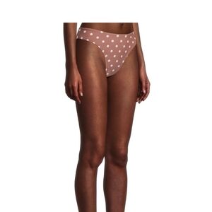Time and Tru NWT Polka Dot Print Bikini Swim Bottoms 684